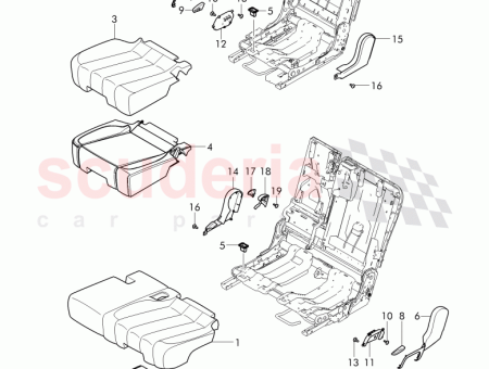 Photo of handle for backrest release 7P5 885…