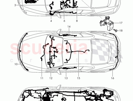 Photo of harness for bumper 3W3 971 095…