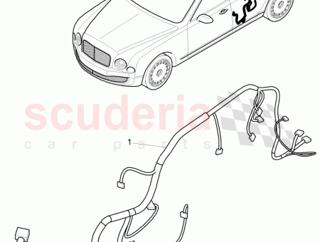 Photo of harness for door 3Y5 971 694…