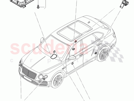 Photo of air bag control module F 4V H 016…