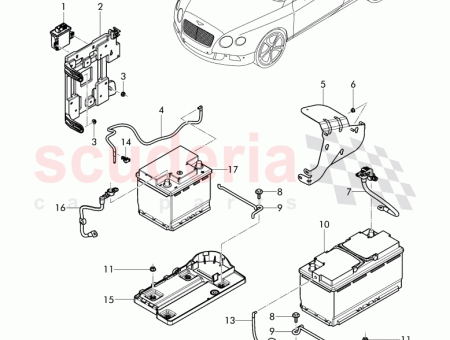 Photo of bracket for vehicle s electrical system control unit…
