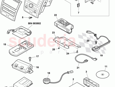 Photo of infrared receiver for vehicles with naviga tion system…