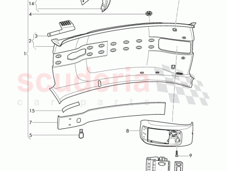 Photo of moulded headlining 3W8 867 501…
