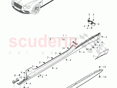 Photo of sill panel trim…