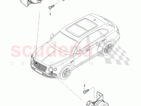 Photo of fanfare horn 4M0 951 210…