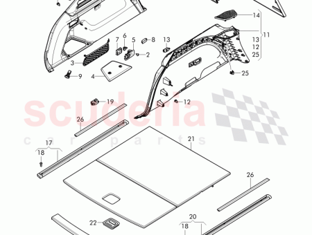 Photo of trim panel for partition also use F 4V…