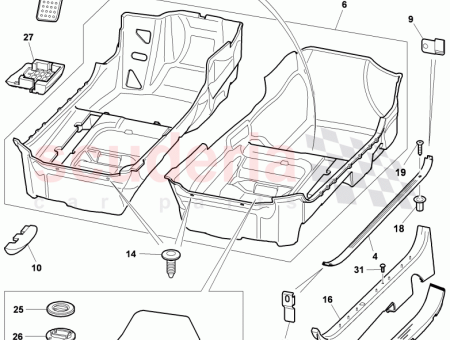 Photo of scuff plate sill panel…
