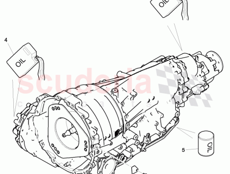 Photo of atf automatic transm fluid filling quantity see workshop…
