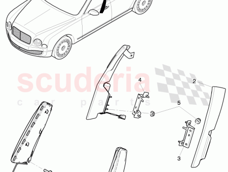 Photo of side air bag unit caution dangerous cargo only…