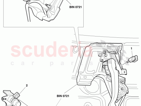 Photo of stop lamp switch housing color…