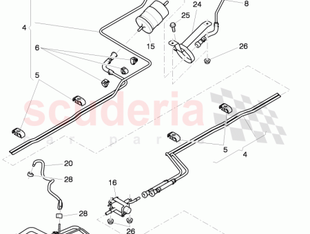 Photo of fuel line assembly D MJ 2017 3Y4 201…