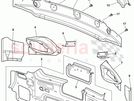 Photo of strut for impact beam…