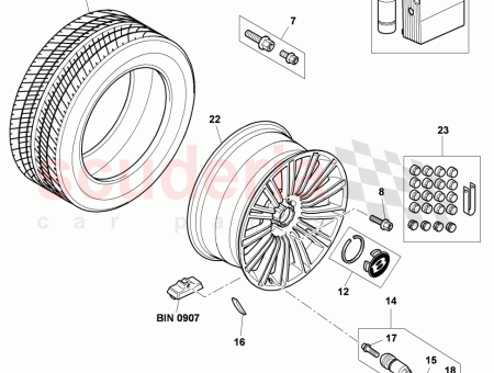 Photo of aluminium rim D 14 09 2009…