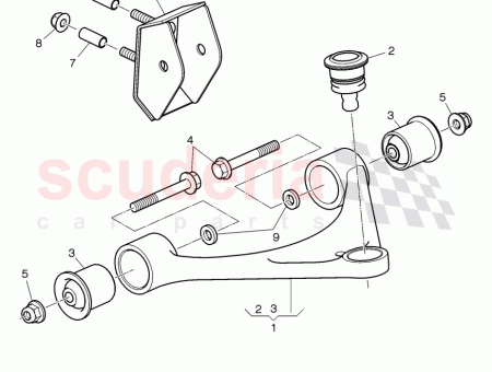 Photo of control arm 3Y0 407 041…