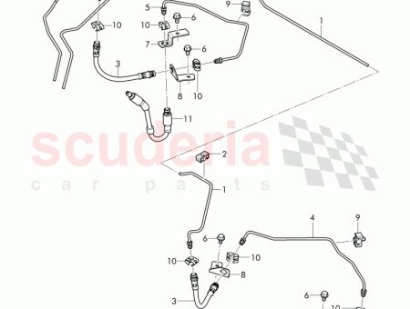 Photo of brake line track control arm 3Y0 614 763…