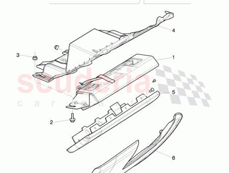 Photo of knee airbag unit caution dangerous cargo only order…