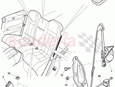 Photo of Spacer ISOFIX base…