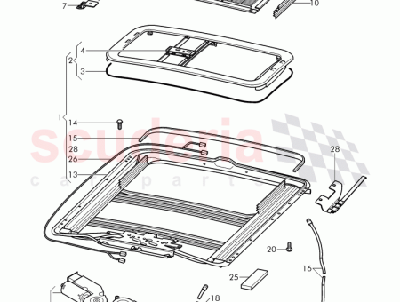 Photo of Glass sunroof 4W0 877…