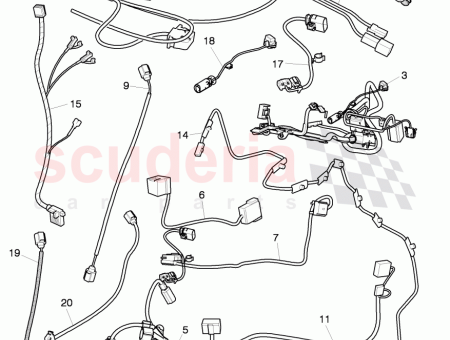 Photo of roof wiring harness…