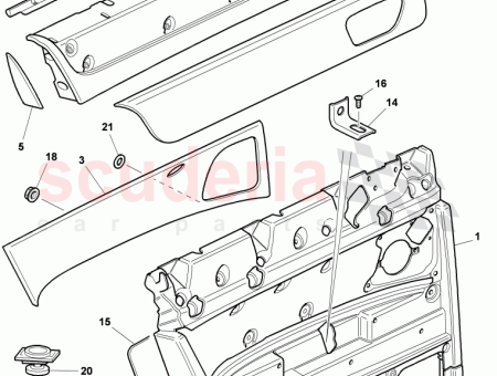Photo of door trim panels…