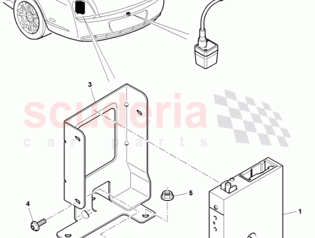 Photo of bracket Control unit for camera…