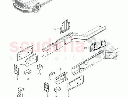 Photo of cross member 3Y0 805 241…