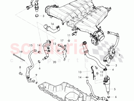 Photo of Vent hose with valve 07C 103 474…