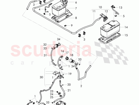 Photo of harness for battery 4W0 971 228…