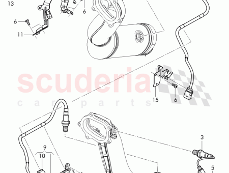 Photo of bracket harness for oxygen sensor 3W0 972 599…