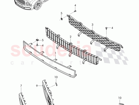 Photo of stop clip grill 7L5 018 897…
