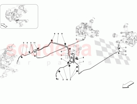 Photo of UNDERBODY REAR LH BRAKE PIPE…