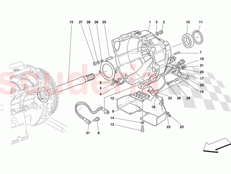 Photo of COMPLETE CLUTCH HOUSING…