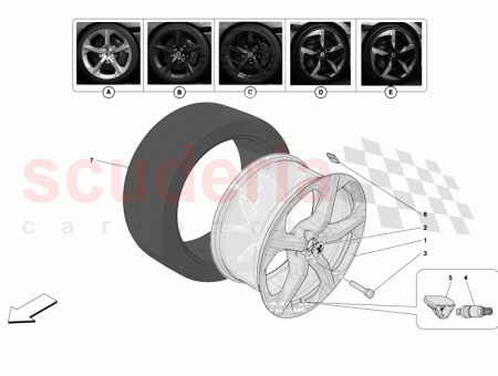 Photo of CERC ANT SX FORG 10JX21 GRIGIO ORBIT…