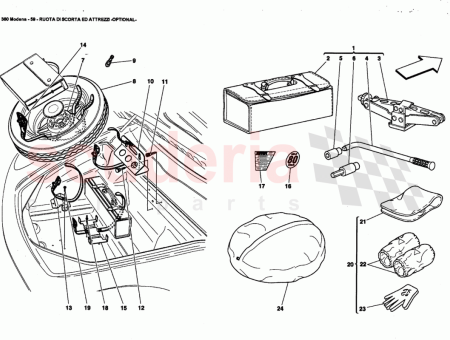 Photo of SPARE WHEEL KIT…