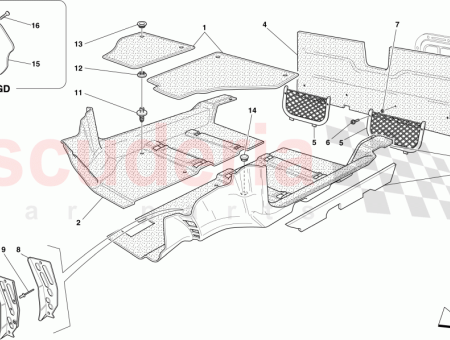 Photo of DRIVER SIDE FOOTREST COVER…