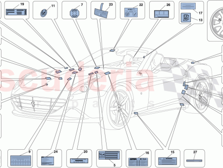 Photo of ENGINE OIL LEVEL CHECK LABEL…
