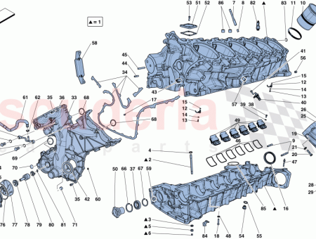 Photo of CRANKCASE LOWER CRANKCASE SHELL ASSEMBLY…