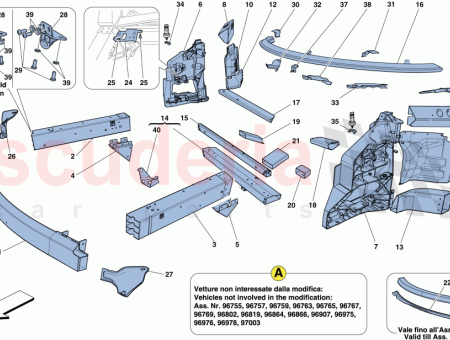 Photo of LH UNDERWINDSCREEN BOX ELEMENT…