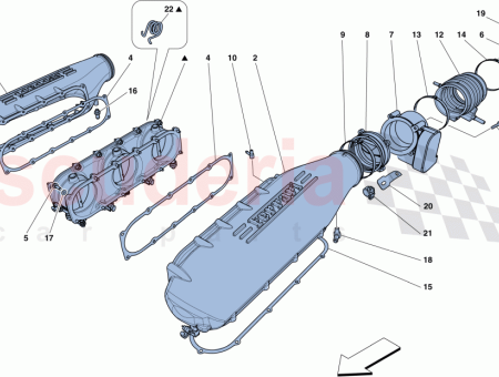 Photo of RH INTAKE PLENUM…