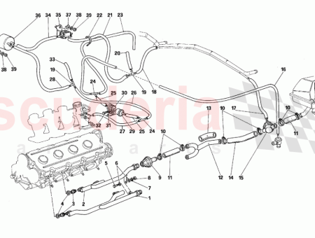 Photo of Rubber pipe from silencer to 3 ways…