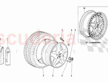 Photo of REAR TYRE PIRELLI 265 40 ZR18…