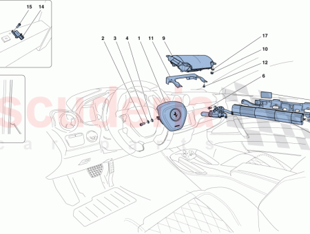 Photo of RH SIDE AIRBAG BRACKET…