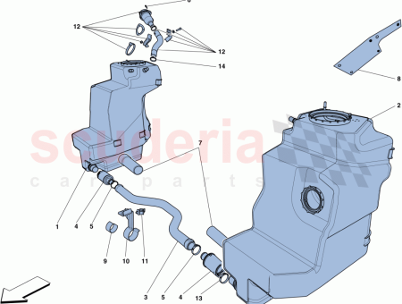 Photo of FUEL FILLER NECK COMPL WITH PIPES…