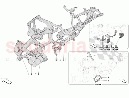 Photo of UPPER ELEC ADJ STEERING COLUMN BRACKET…