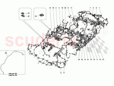 Photo of CENTRE TUNNEL WIRING HARNESS…