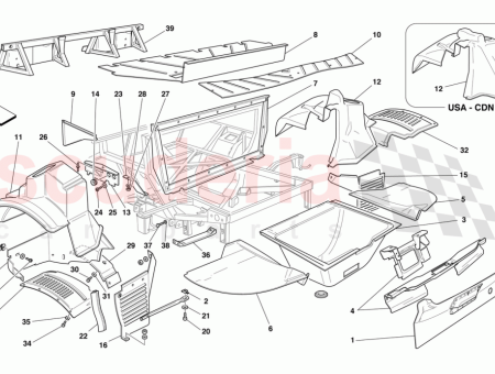 Photo of TAIL REAR WINDOW CROSSPIECE…