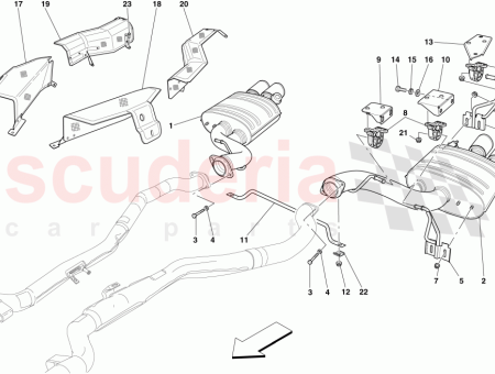 Photo of REAR RH SILENCER…
