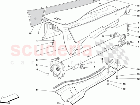 Photo of RH TUNNEL HEAT SHIELD…