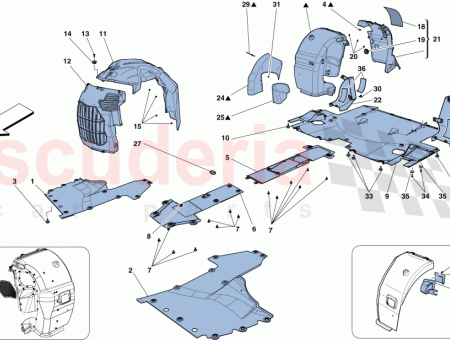 Photo of UPPER LH HEAT SHIELD…