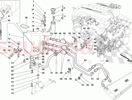 Photo of OIL PIPE FROM TANK TO RADIATOR…